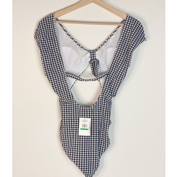 NWT JESSICA SIMPSON Retro Gingham Swimsuit - Picture 5 of 5